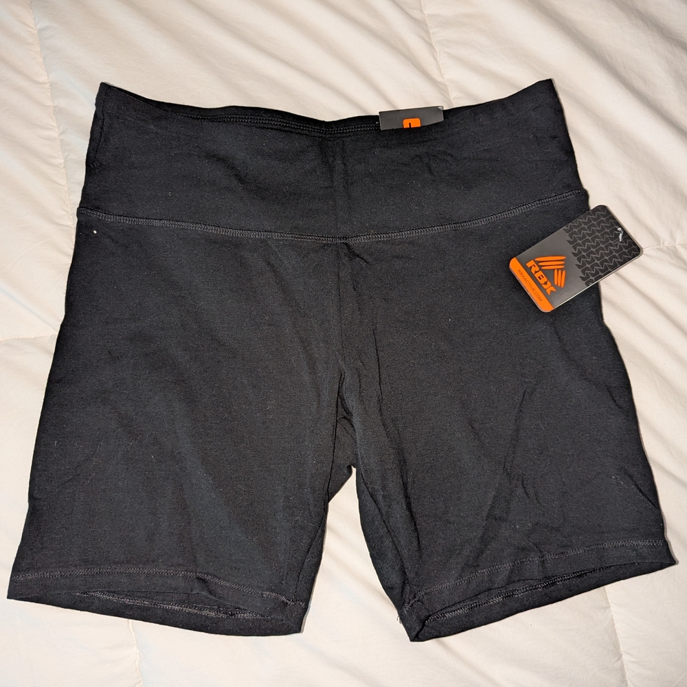 Reebok Women's Black Athletic Shorts